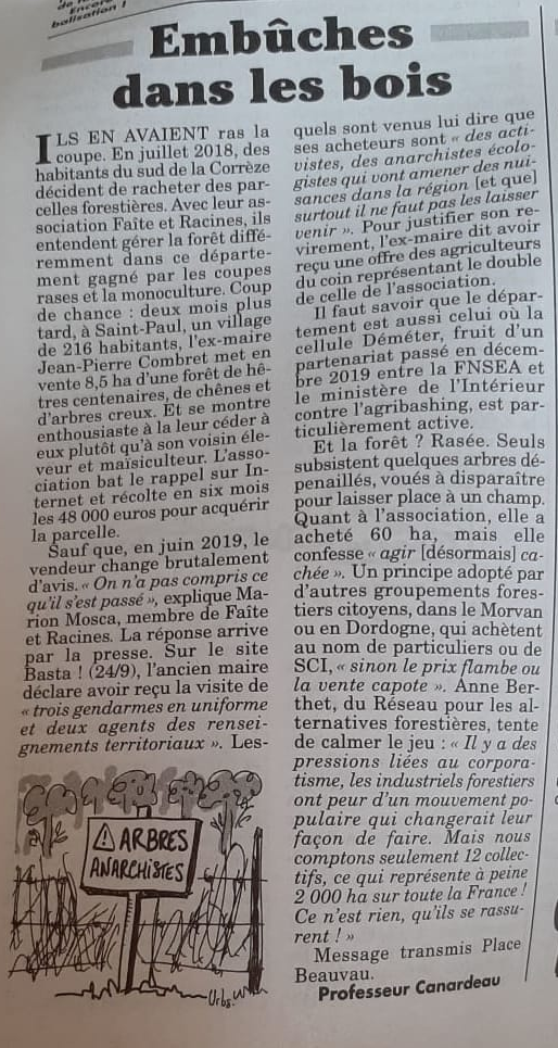 Article canard enchainé